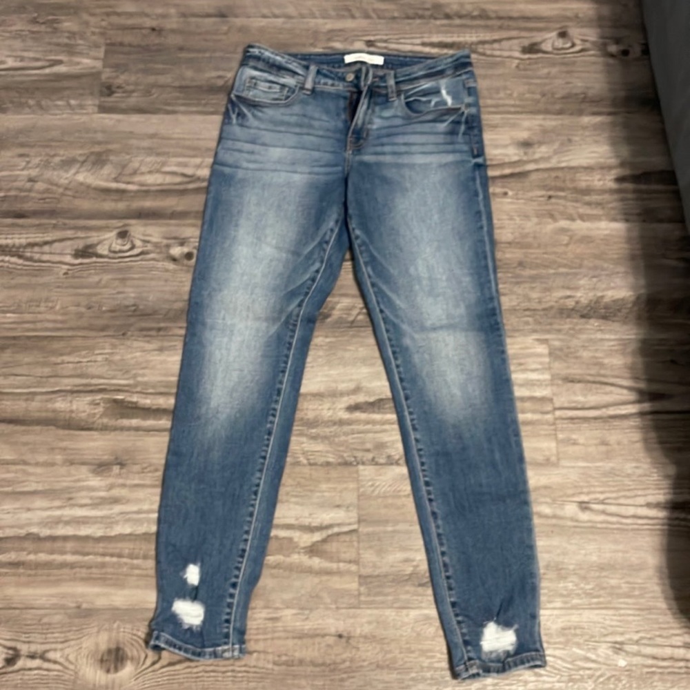 Willow and Root light blue skinny jeans